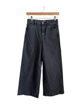 Bohme Atzi Wide Leg Jeans Charcoal Grey High Rise Women’s Size 26